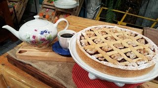 Pastafrola de membrillo y almendras y de batata con chocolate [upl. by Streeter]