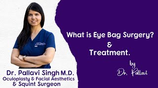 Under Eye Bag Removal  Lower Blepharoplasty Surgery [upl. by Fey]