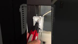 NUHEAT Thermostat tutorial videos Step 9 Securing the Powerbase [upl. by Miru910]