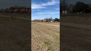 BNSF HCDTTPL w a Cool Lashup  Harwood TX [upl. by Arahk]