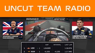 VERSTAPPEN Team Radio last 15 laps  2024 SPAIN [upl. by Eiramave]