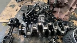 RANGER 22 TDCI ENGINE FAIL  CRANK REGRIND AND REBUILD [upl. by Atnamas]