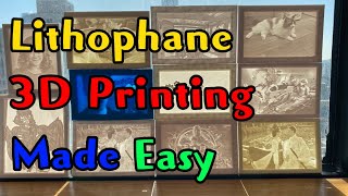 Beginner’s Guide to 3D printing Lithophanes Also tips and Tricks [upl. by Wernsman]