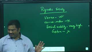 Indian History Rigvedic Period Society  UPSC By Mukesh Sahay Sir [upl. by Asecnarf]