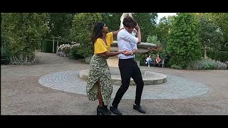 RHUL Salsa  La Vida Es Un Carnaval Celia Cruz  Salsa  Dance Cover  ft Amana Shah [upl. by Libnah907]