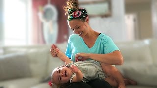 😂 Most Ticklish Baby Ever 🍼  Sam amp Nia [upl. by Eenwat]