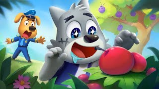 No No Wild Fruits  Food Safety Tips  Cartoons for Kids  Police Rescue  Sheriff Labrador [upl. by Naillik13]