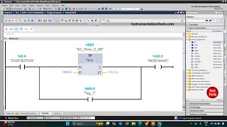 How to Add Time Extension in Siemens PLC  Programming for Timers [upl. by Ahsielat]