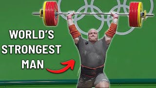 Worlds Strongest Man Tries Olympic Lifting [upl. by Orlena821]