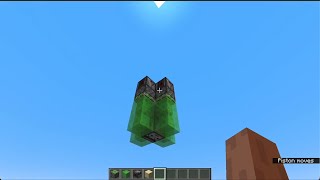 Vertical Flying Machine in Minecraft Java [upl. by Okikuy955]