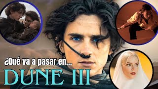 DUNE PARTE 3 ¿Qué va a pasar con Paul y Chani SPOILERS SEGÚN EL LIBRO [upl. by Aidnahs565]