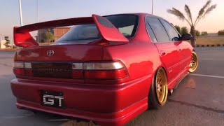 Toyota Corolla GT Ae101 1998  Dead Drop  Lowered Modified  Cars Hunt [upl. by Aztilem]