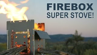 G25quot Firebox Stove  A Detailed Look  Camp Stove  Wood BurningMulti Fuel [upl. by Ramilahs]