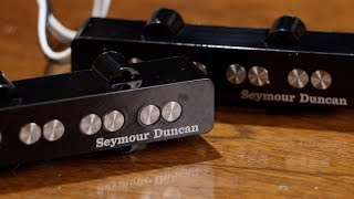 Seymour Duncan Jazz Bass Pickup Comparison [upl. by Nosral406]