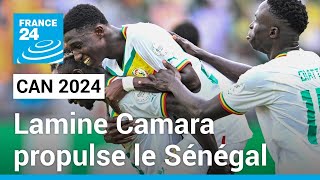 CAN 2024  Le Sénégal avec sa pépite Lamine Camara surclassent la Gambie 30 • FRANCE 24 [upl. by Silirama250]