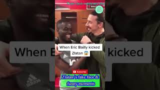 bailly is always afraid of Ibrahimovic the big fighter amp funny moments comedy shorts funny [upl. by Ahsuoj]