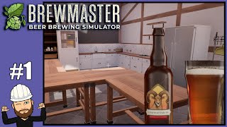 First Look  Brewmaster  Beer Brewing Simulator 1 [upl. by Sharpe]