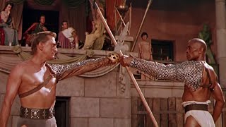 SPARTACUS 1960 Kirk Douglas Jean Simmons Tony Curtis Laurence Olivier Stanley Kubrick WARPITER [upl. by Ader]