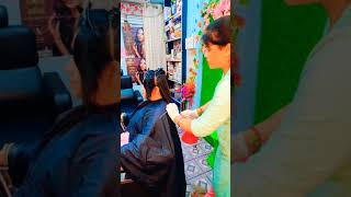 Regrowth hair treatment Hair shineglamoursalon hairstyle youtubeshorts rinkuslifestyle [upl. by Nylorak]