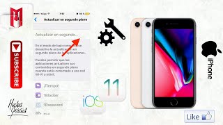 Desactivar Actualizaciones en 2do Plano iPhone iOS 11 para Ahorrar Batería y Datos Móviles [upl. by Rooke]