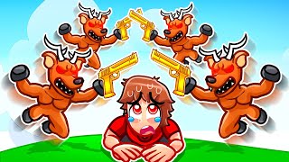 I Got Hunted by a MASS MURDERING Deer With MY CRAZY FAN GIRLS [upl. by Ellessig]