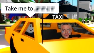 ROBLOX Brookhaven 🏡RP  FUNNY MOMENTS TAXI [upl. by Nisen]