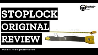 Stoplock Original Review Why I wouldnt Buy This Steering Wheel Lock [upl. by Rennane]