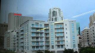 MIAMI SECTOR DADELAND VISTO DESDE EL METROTRAIN [upl. by Meingolda]