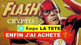 🚨FLASH CRYPTO⚡️ENFIN JAI ACHETE DU KASPA 🏆 MON BOULET DEPUIS PLUS DUN AN 🥹 ENFIN TERMINE 🫡 [upl. by Danit468]