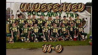 Rockaway Rockets 2003 Pee Wee Football  Undefeated 110 Season Highlights [upl. by Mossman]