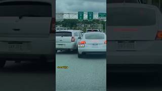 Car Hits Audi In Front Of Cop [upl. by Elledoj73]