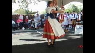 quotHolubičkaquot Authentic Czech Folk Dance I [upl. by Aisital716]