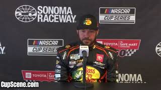 NASCAR at Sonoma Raceway June 2024 Martin Truex Jr prerace [upl. by Elephus]