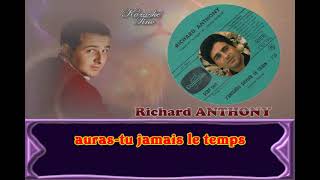 Karaoke Tino  Richard Anthony  Jentends siffler le train [upl. by Elyad]