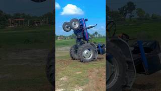 Tractor Pura 2 Tyre Per Rah Gya  Ab Kya Hoga  shorts short trending tractor trend [upl. by Ynamreg]