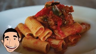 Rigatoni allOrtolana  Vegetarian Pasta Recipes  Italian Food Recipes [upl. by Seedman]