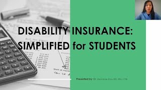 Disability Insurance Simplified for Medical Students amp Residents Canada [upl. by Nylak922]