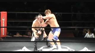 Mototsugu Shimizu amp Jun Ogawauchi vs Yoshihito Sasaki amp Shinya Ishikawa [upl. by Anima]