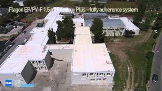 FLAGON waterproofing membrane to requalifying and maintain school building [upl. by Berkow]