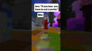 bro got destroyed bedwars minecraft [upl. by Hamal]