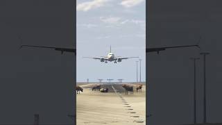 quotCows on the Runway Watch this Planes Emergency Takeoffquot [upl. by Ahsatam809]