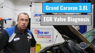 Grand Caravan 3 8L EGR Valve Diagnosis [upl. by Gun549]