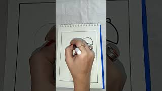 Easy alarm clock sketch ⏰ shorts youtubeshorts trending art viralvideo [upl. by Krik878]