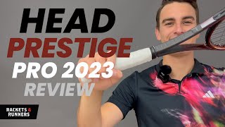 Auxetic 20 is here Head Prestige Pro 2023 Auxetic 20 Racket Review  Rackets amp Runners [upl. by Eimilb]