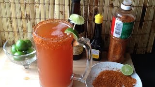 MICHELADA DELICIOSA RECETA [upl. by Gunas]