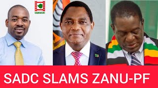 SADC Troika slams ZANUPF over sham elections [upl. by Asen]