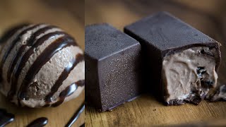 ASMR Cooking  Chocolate ice cream recipe [upl. by Netsreik]