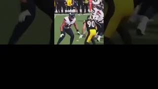 TJ Watt sacks bo Nixon without even touching him ￼ [upl. by Nnairda611]