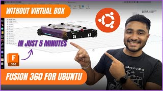 How to Install Fusion 360 on Ubuntu  Converting Fusion360 CAD into URDF for ROS Development [upl. by Deeas]