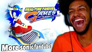 Reacting To SnapCubes Sonic Riders  RealTime Fandub Games [upl. by Ardnael]